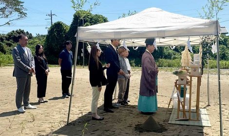 千葉シェルター　地鎮祭を執り行いました